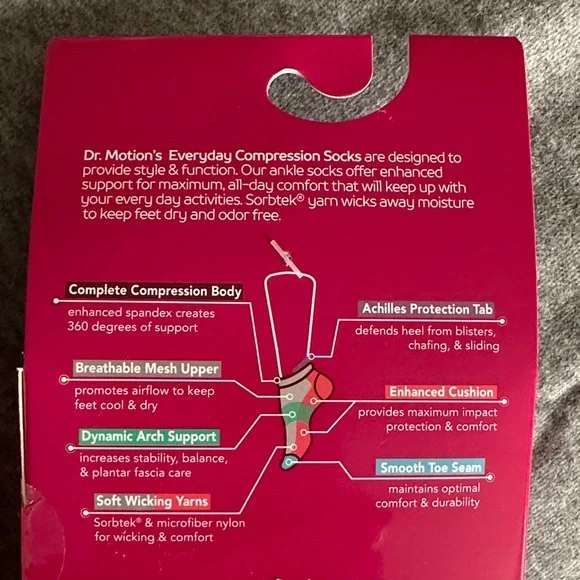 Dr.Motion socks - Picture 2 of 6